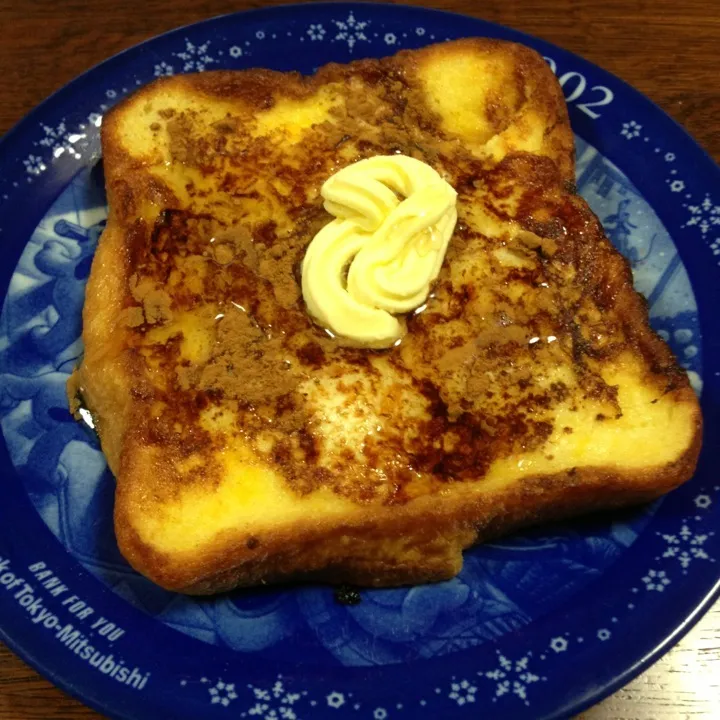 Snapdishの料理写真:朝食はフレンチトースト|アクちゃんさん