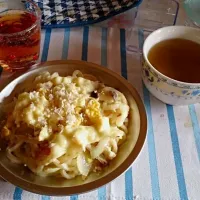 うどんグラタン|穂積さん