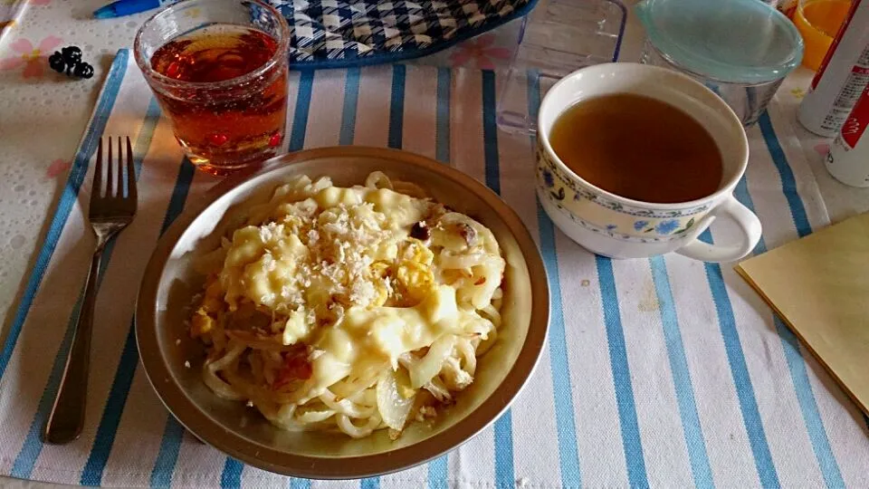 うどんグラタン|穂積さん