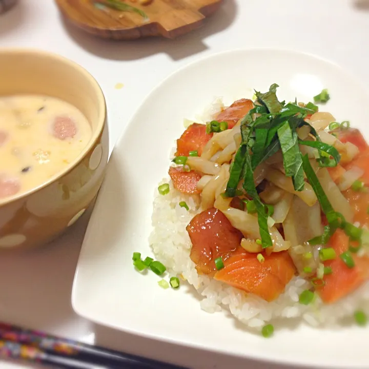 海鮮丼♡|秋山花さん