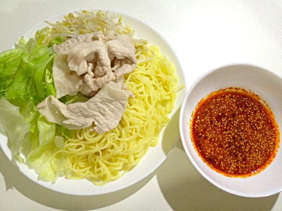 行列のできる店のラーメン 広島辛口冷やしつけ麺|TanTanさん