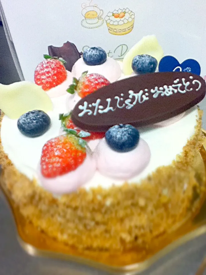 誕生日ケーキ|かなぶんさん