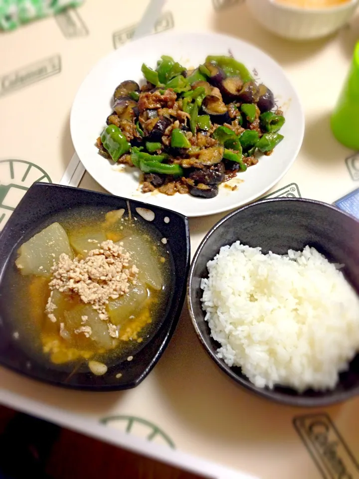 冬瓜♡豚肉となすピーマン|sariinyaさん