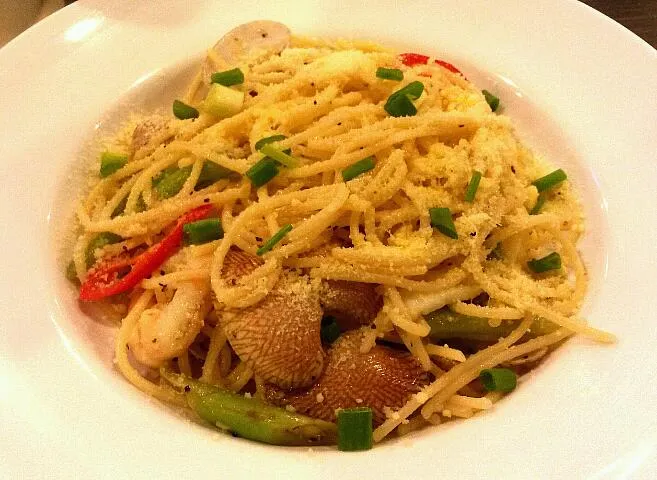 seafood speggetti|Derbie Wongさん