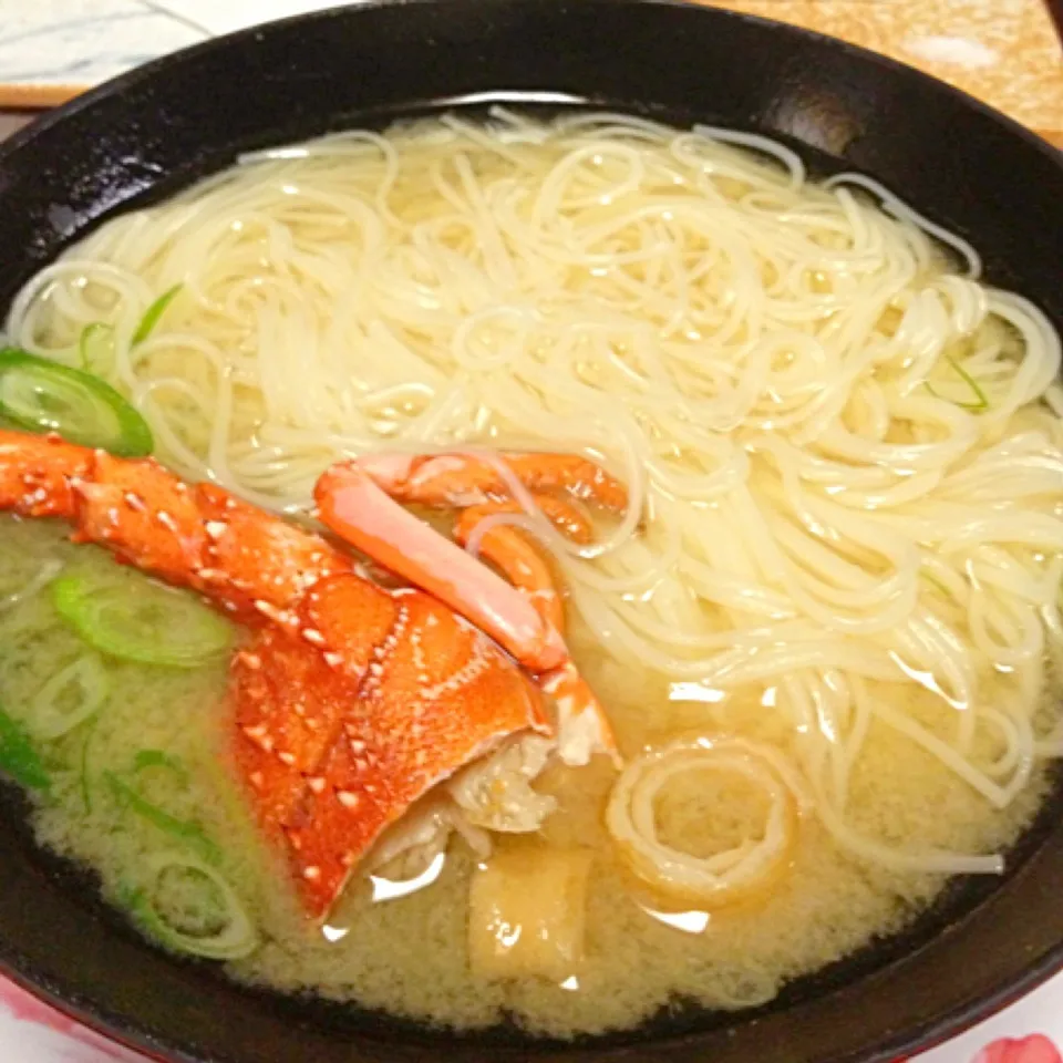 伊勢海老のにゅうめん|梅花権現さん