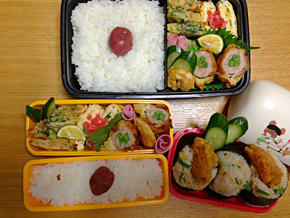 9月１７日３人のお弁当|川上千尋さん