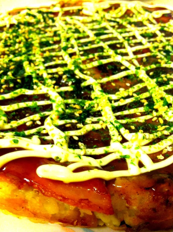 Bacon Okonomiyaki!|Juliee ~ ジュリーさん