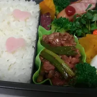 Snapdishの料理写真:野菜たっぷり愛情弁当|hi920さん