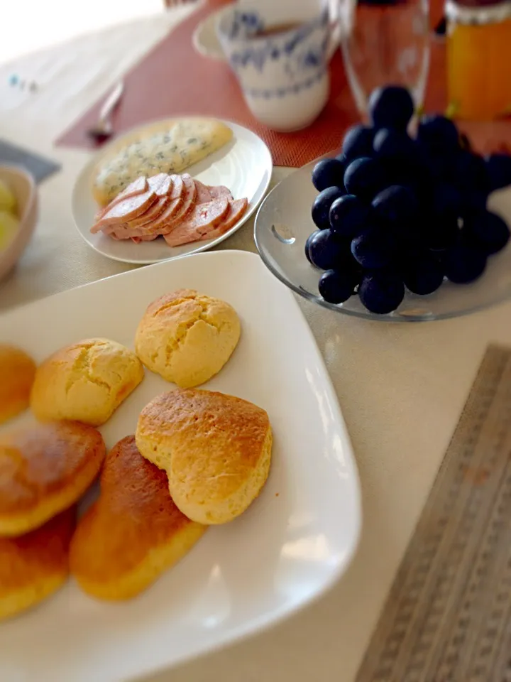 スコーン  朝食(๑¯ω¯๑)|Asamiさん