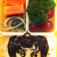 三歳娘の似顔絵弁当|chieさん