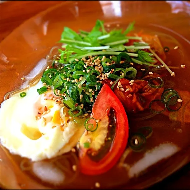 お昼は1人で韓国冷麺〜｡ﾟ(ノ∀`*)ﾟ｡|ゆめさん