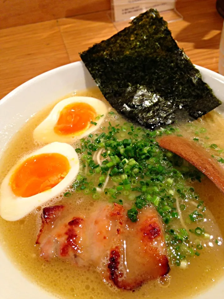 鶏ポタのラーメン(^_−)−☆|hazukiさん