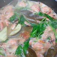 dinner for tonight...sinigang na hipon|crystal santosさん