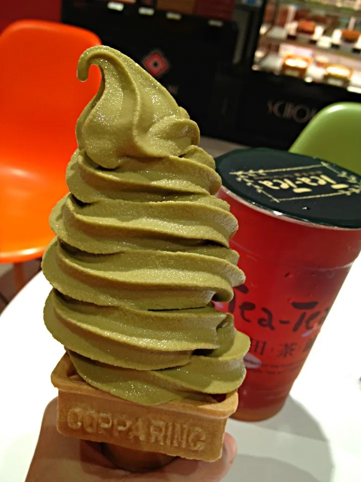 Mocha ice cream!|Elaineさん