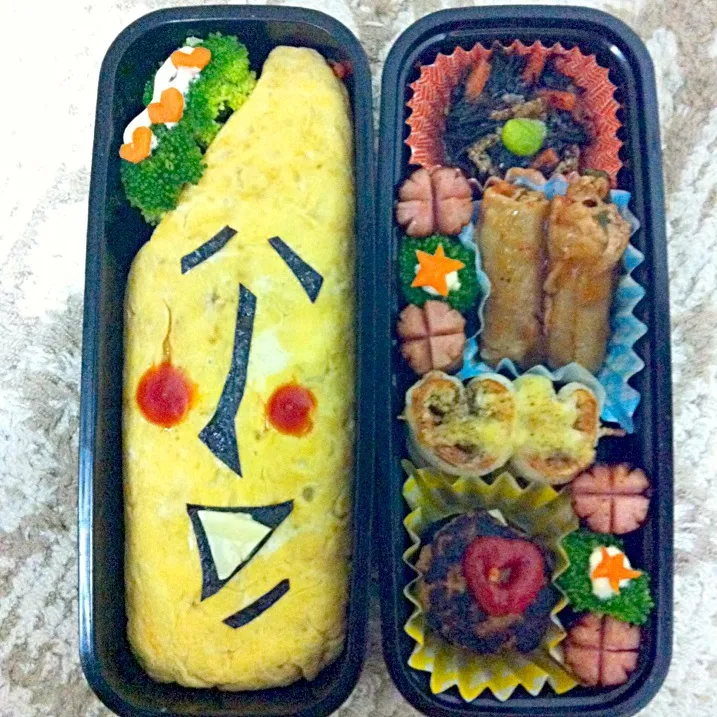 バナナマーン弁当|chanさんさん