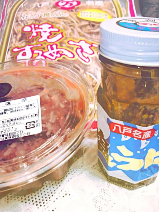 甥っ子からの青森土産♪
ツボにハマるものばかり買ってきてくれましたぁ～(*⌒▽⌒*)|のものも🍻さん