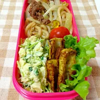 Snapdishの料理写真:焼うどん弁当|すずめろさん