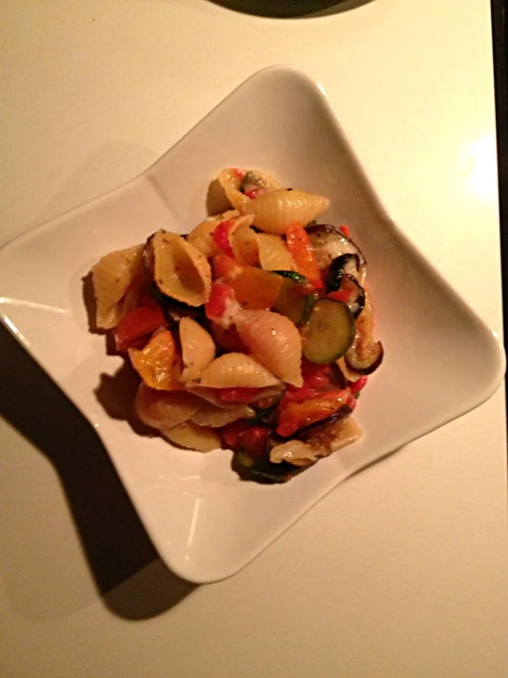 Baked shells with roasted vegetables|Aliceさん