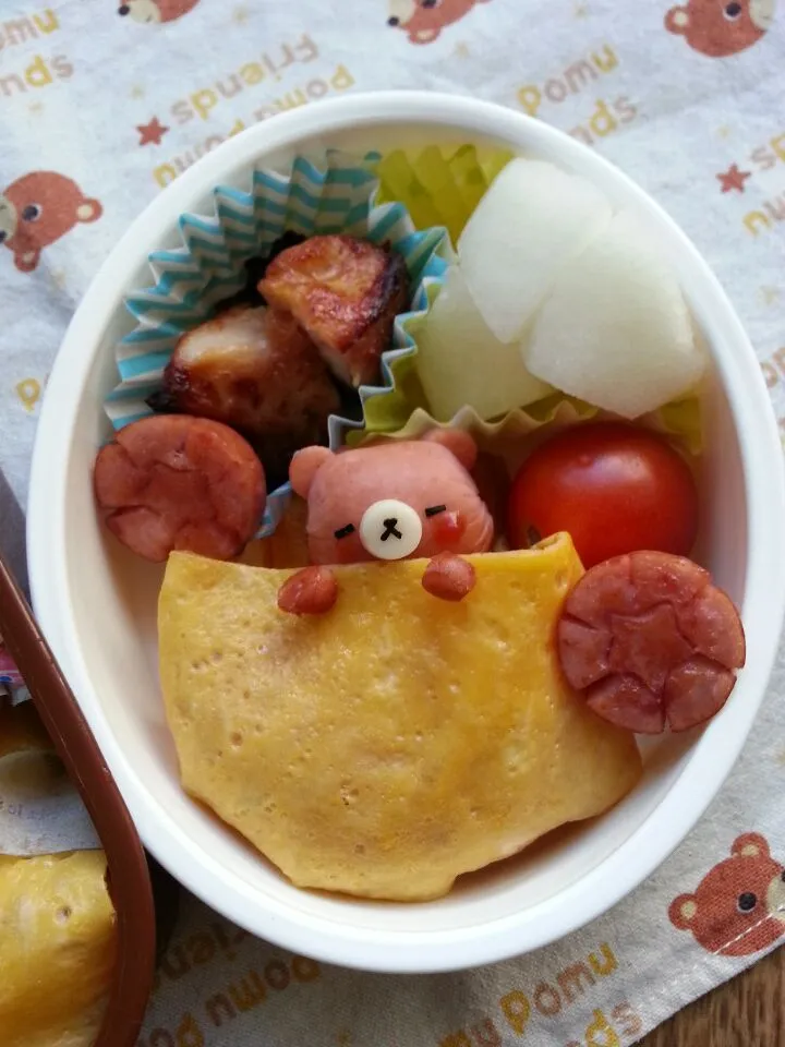 Snapdishの料理写真:ねんねくまたん2|いちごさん