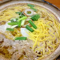 Snapdishの料理写真:鍋焼きラーメン|igacyanさん