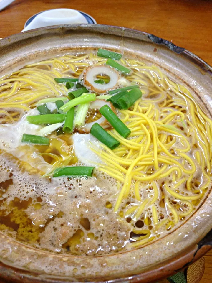 Snapdishの料理写真:鍋焼きラーメン|igacyanさん