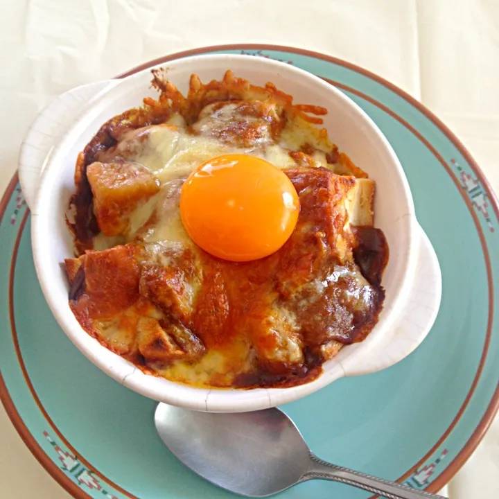 焼きカレーアンダー食パン|ヒロキさん