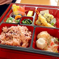 敬老会 松花堂弁当|アサミ(・∀・)さん