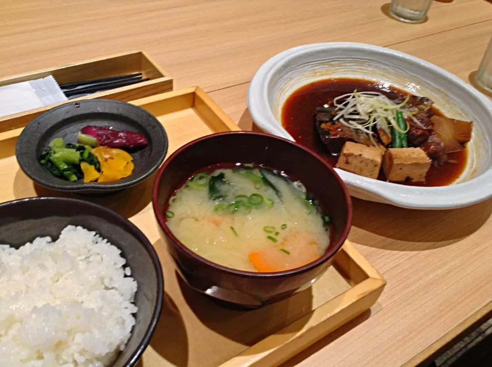 鯖の紀州煮定食|岩﨑 正勝さん