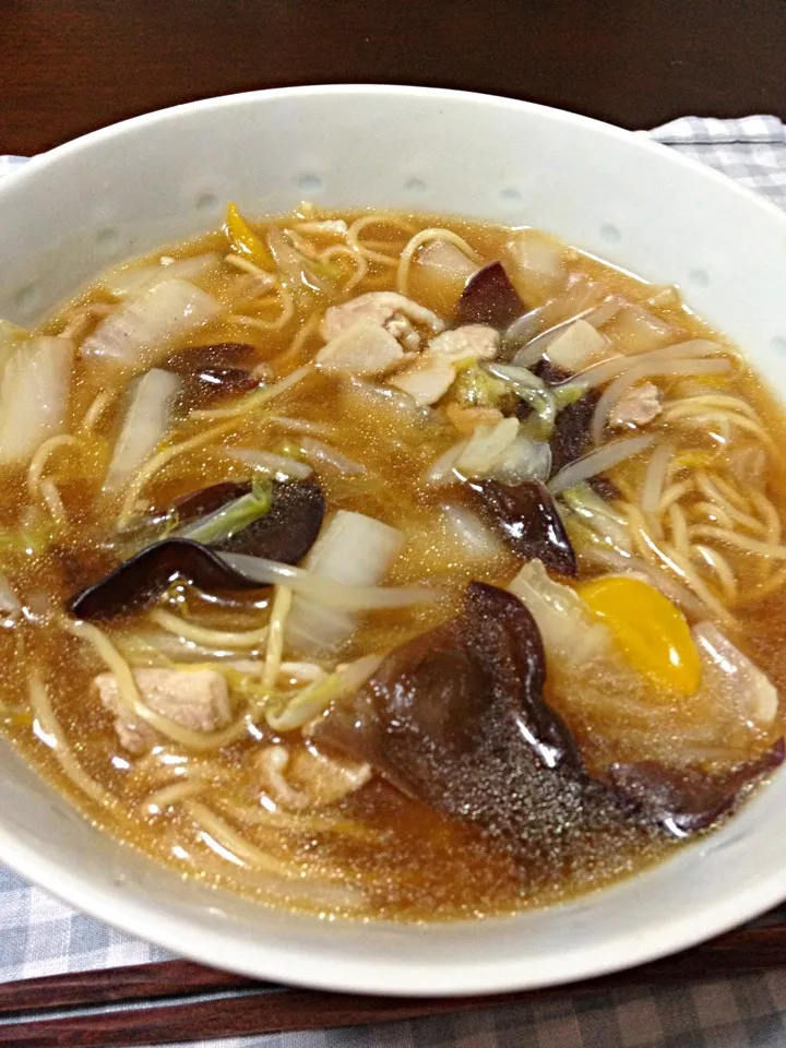 あんかけラーメン|きゃおさん