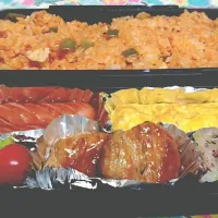 Snapdishの料理写真:旦那様　お弁当|つるもあさん