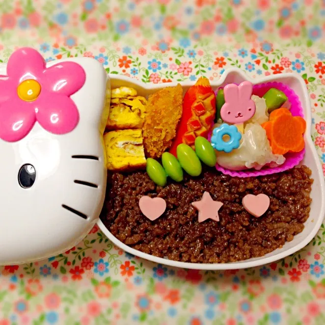 今日の娘弁当|さたはこさん