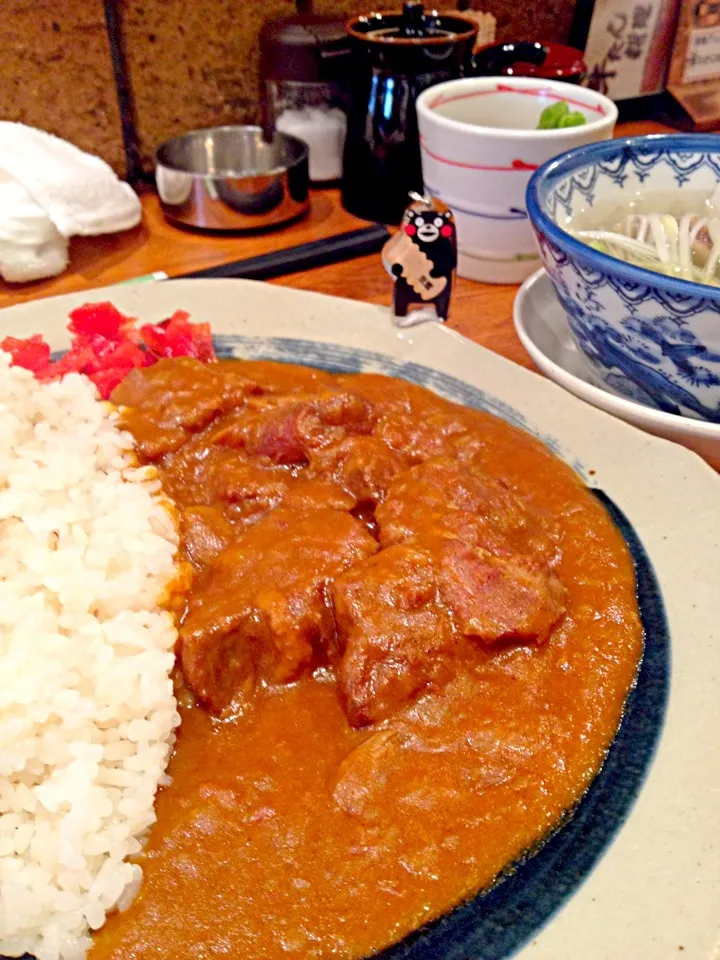 牛タン エクストラ スパイシー カレー定食！2013#269|大阪カレー部長さん