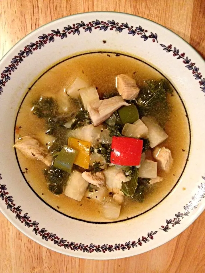 Chicken Vegetable Soup|http://melissasmenu.wordpress.com/さん