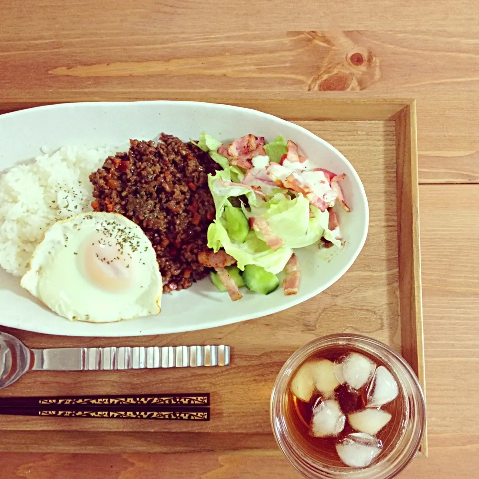 Snapdishの料理写真:和風キーマカレー|まいこさん