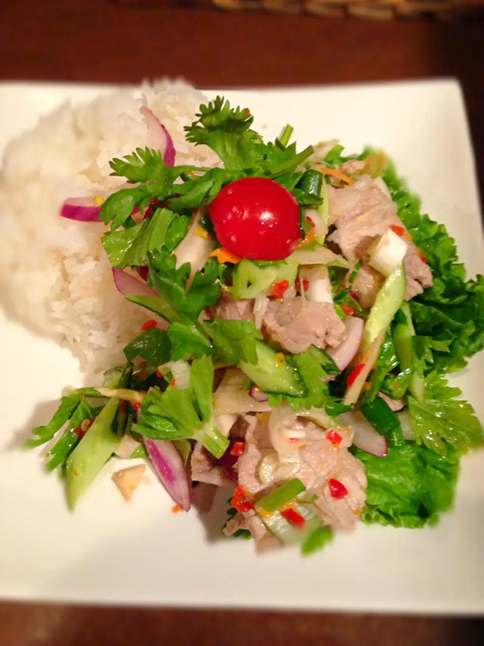 Thai Pork & Cucumber Salad|Josh Fieldsさん