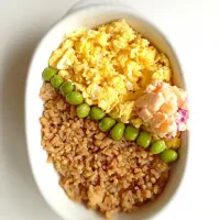 親子そぼろ丼|さよりんさん