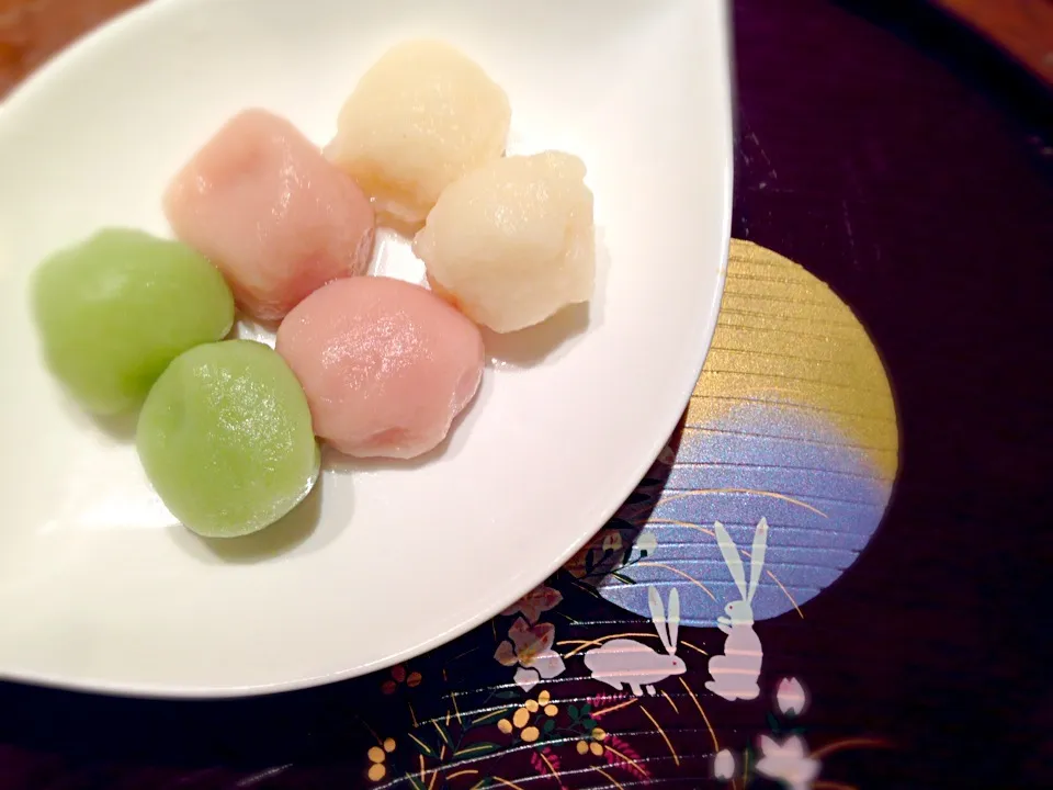 Snapdishの料理写真:3色団子🍡|みぃさん