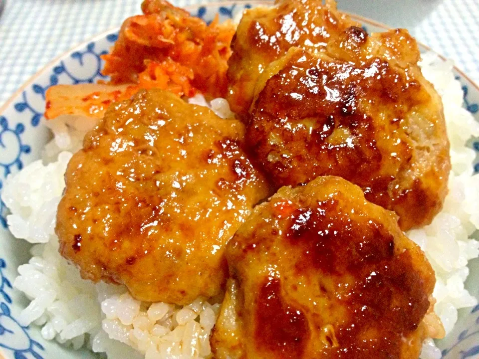 軟骨入り鶏つくね丼|sakumaさん