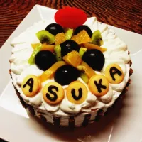 Snapdishの料理写真:誕生日ケーキ|teriapoさん