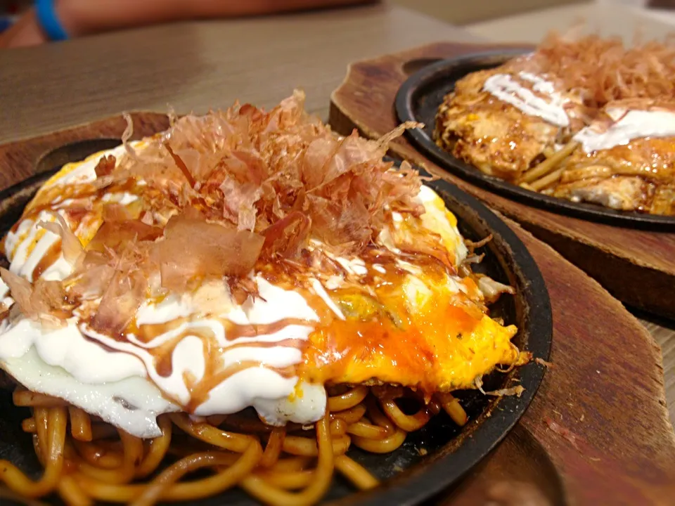 Okonomiyaki soba!|Ernさん