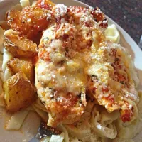 Chicken Parmesan pasta|Tiana Janineさん