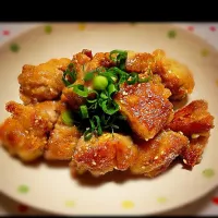 Snapdishの料理写真:鶏肉の和風胡麻和え|マイメロさん