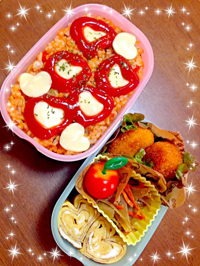 Snapdishの料理写真:チキンライス弁当⭐|みきさん