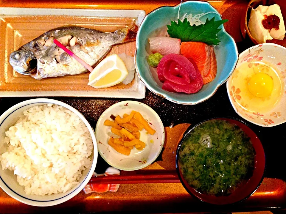 小田原産エボダイの塩焼き定食 (^O^)／|shikaさん