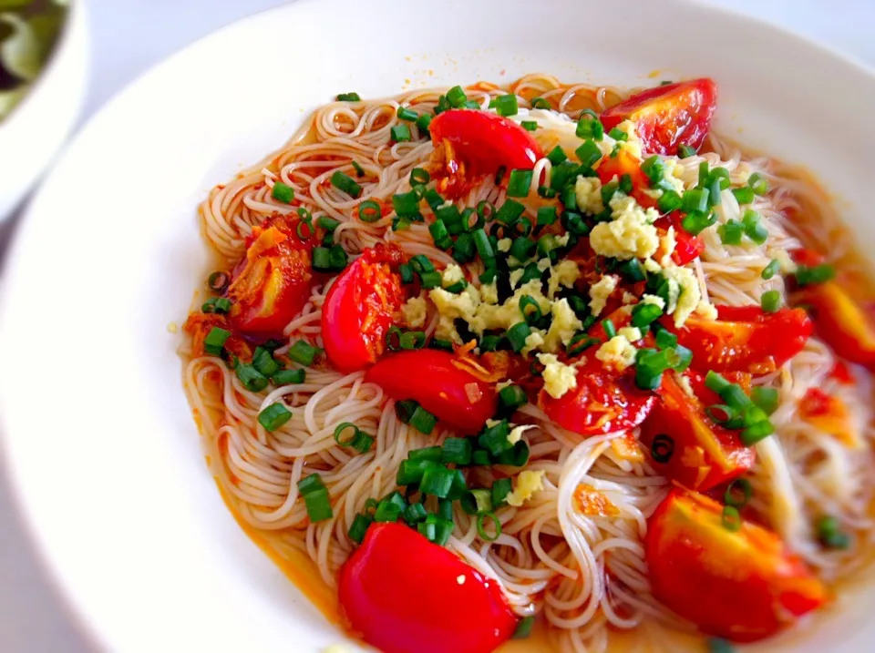 ピリ辛トマト🍅そうめん|坂本和子さん