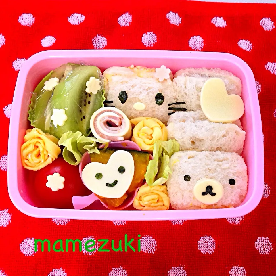 サンドイッチ弁当|ヒロヾ(๑╹◡╹)ﾉ"さん