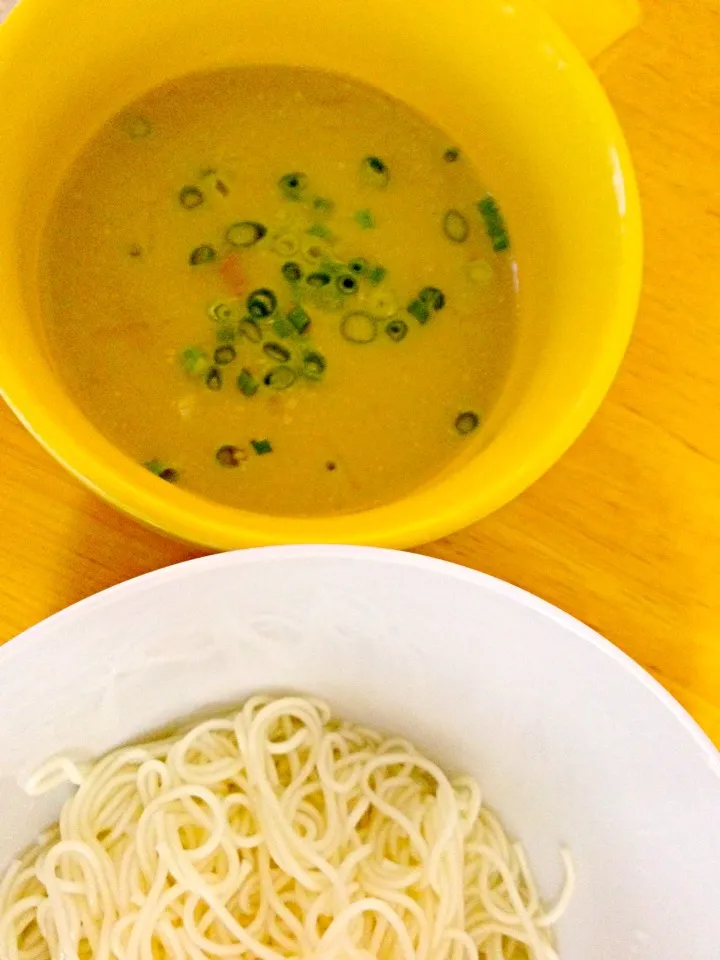 グリーンカレースープそうめん|水野愛日(ミズノマナビ)さん