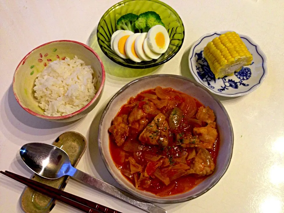 今日の夕ご飯|河野真希さん