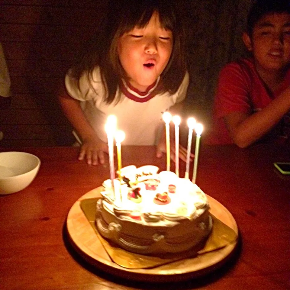 Snapdishの料理写真:サーティーワンの誕生日ケーキ💕|chieko ♪さん