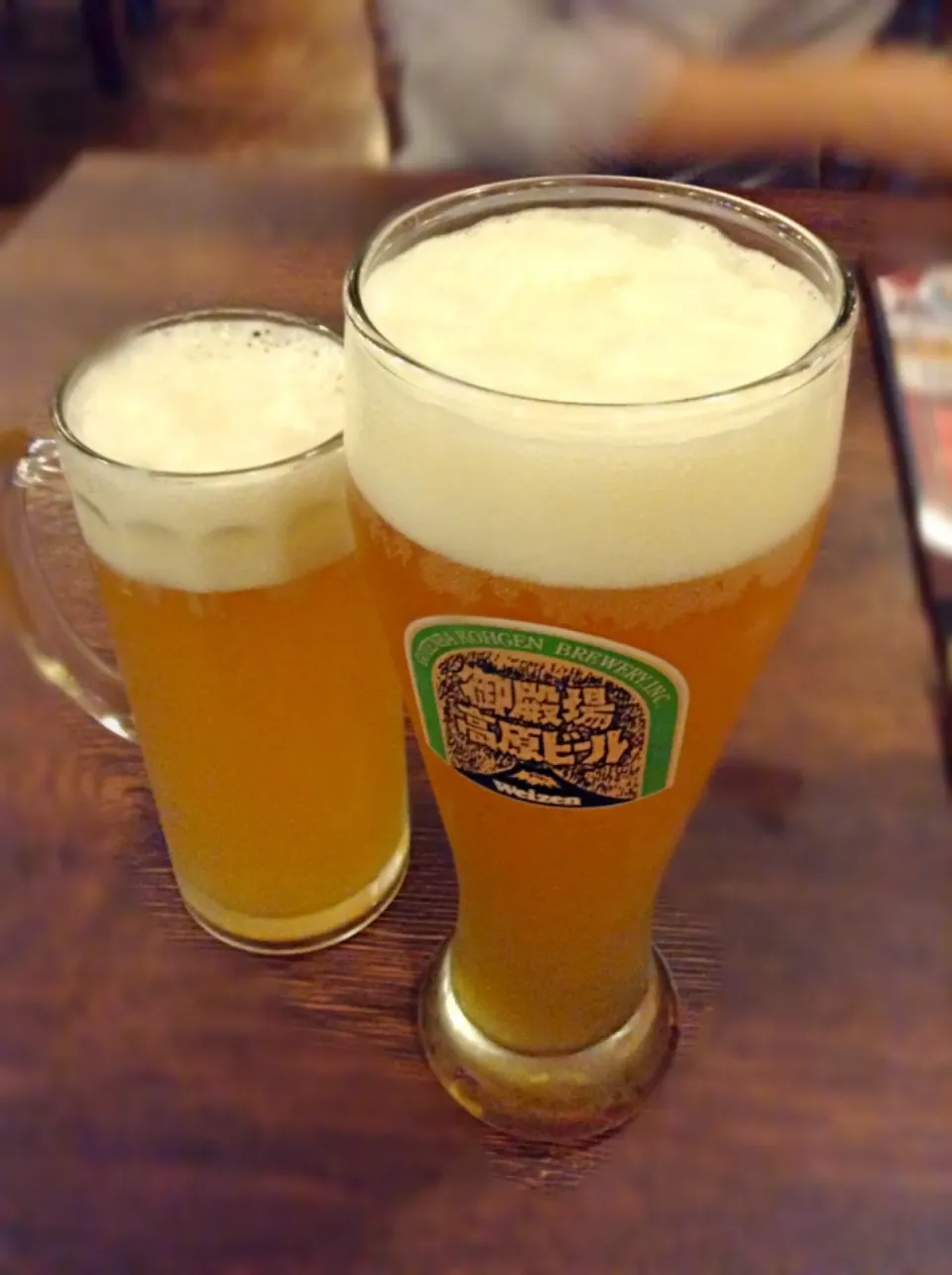 ヴァイツェン＆季節のビール|ばんさん